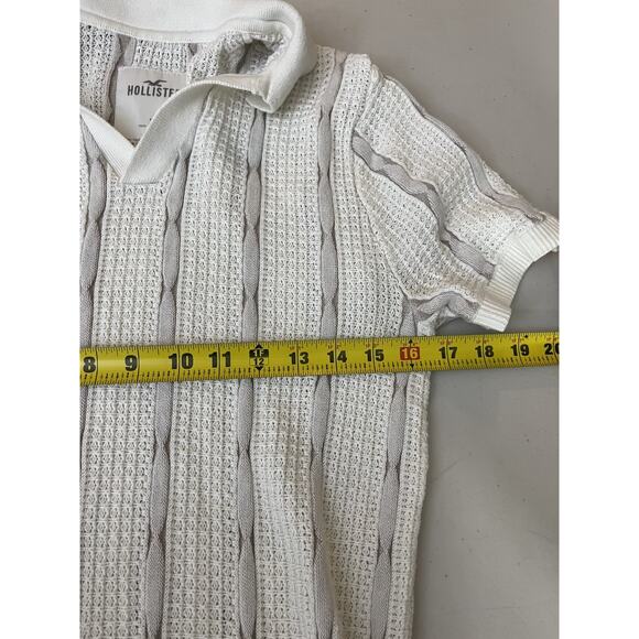 Johnny Collar Polo M Resort Rockabilly Elvis Old Money Preppy Retro 90s Luxury - Picture 12 of 14